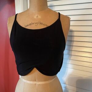 AKIRA | black bra crop top L